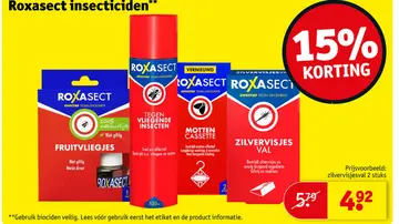 Aanbieding: Roxasect insecticiden