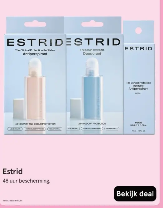 Aanbieding: Estrid The Clinical Protection Refillable
