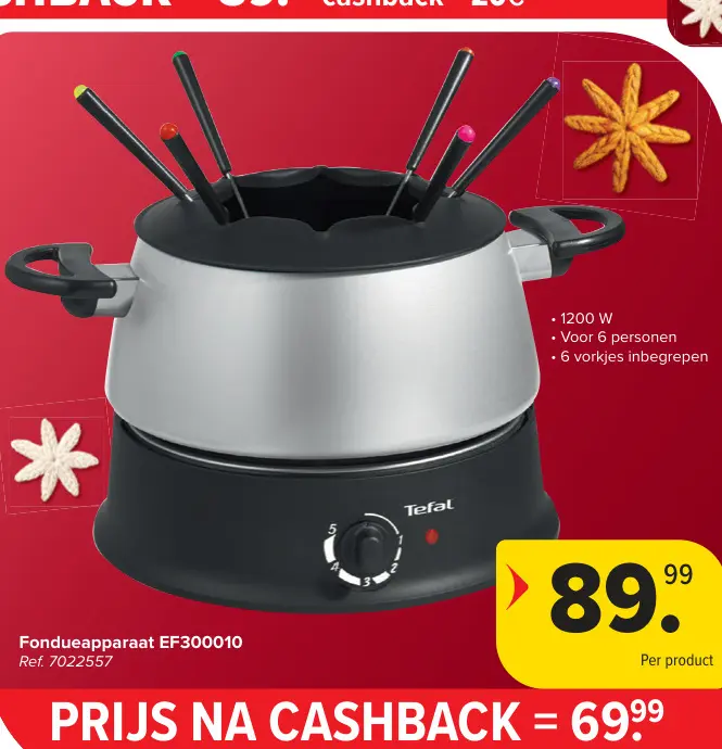 Promotie: Fondueapparaat EF300010