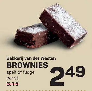 Aanbieding: Brownies