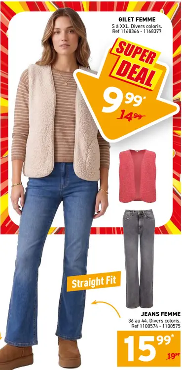 Offre: Gilet femme