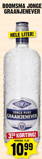 Aanbieding: Boomsma jonge graanjenever