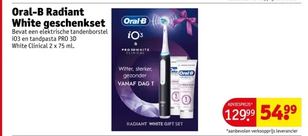 Aanbieding: Radiant White geschenkset