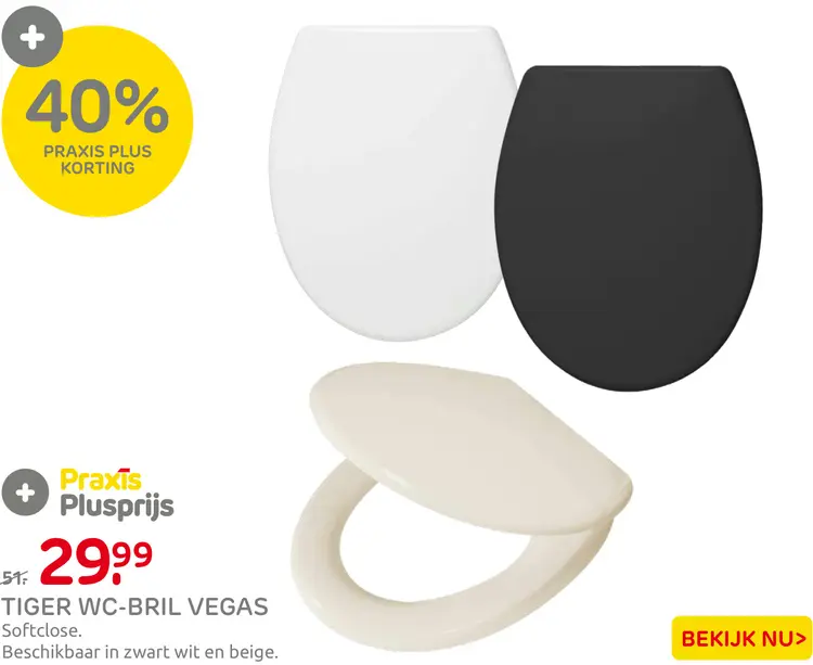Aanbieding: Wc-bril Vegas