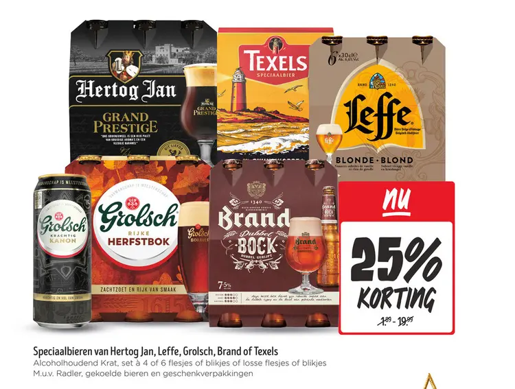 Aanbieding: Speciaalbieren