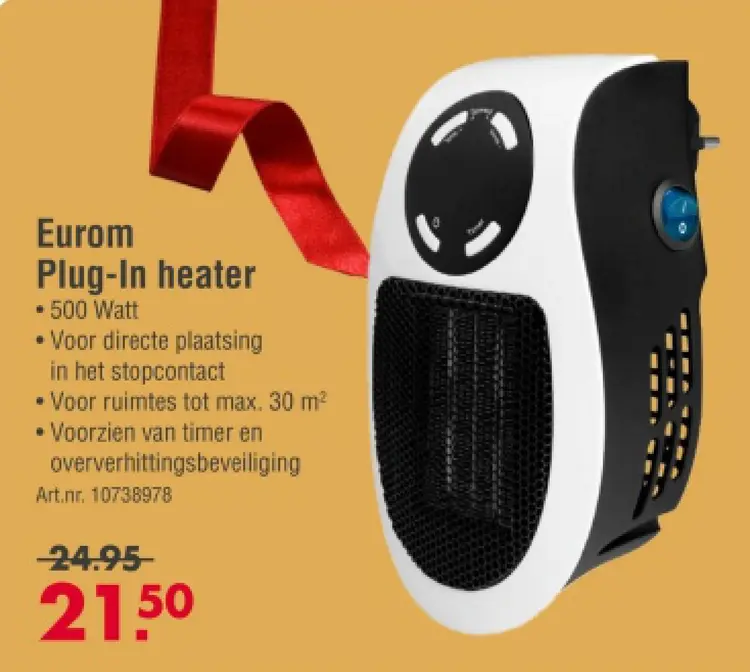 Aanbieding: Plug-In heater