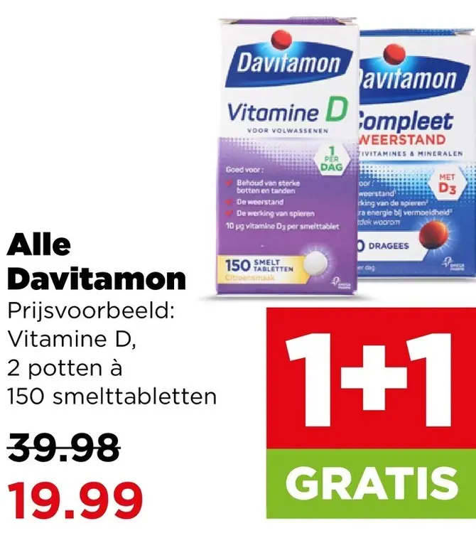 Aanbieding: Alle Davitamon