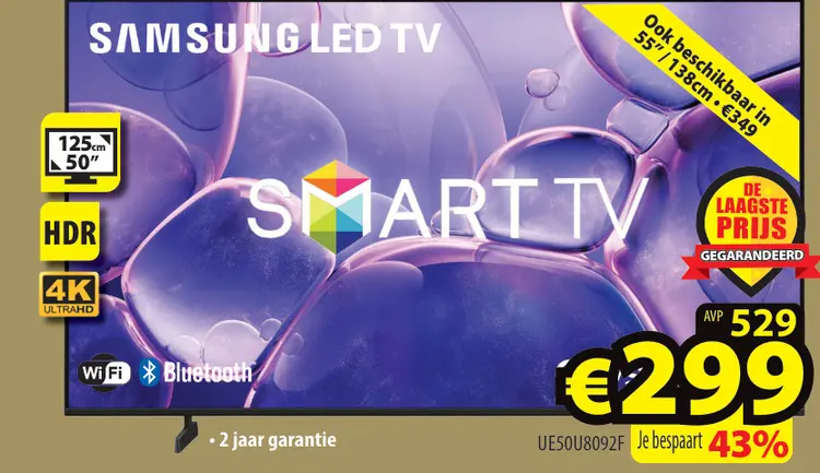 Promotie: Led tv