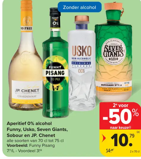 Promotie: Aperitief 0% alcohol