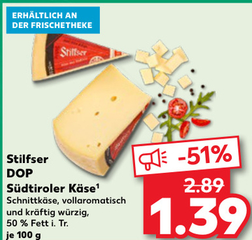 Aanbieding: Stilfser DOP Südtiroler Käse¹