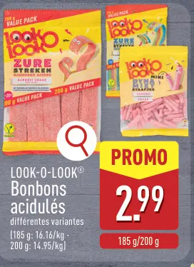 Offre: Bonbons acidulés