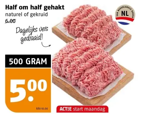 Aanbieding: Half om half gehakt