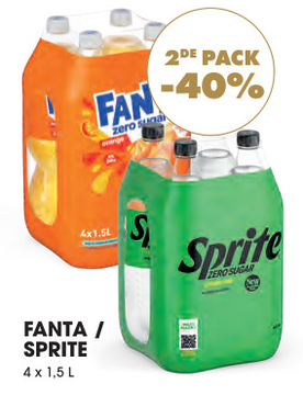 Aanbieding: FANTA / SPRITE