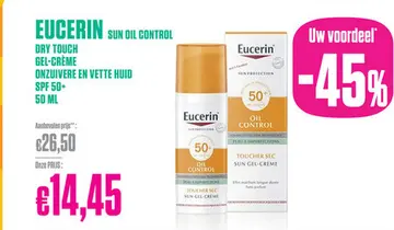 Aanbieding: EUCERIN Sun Oil Control
