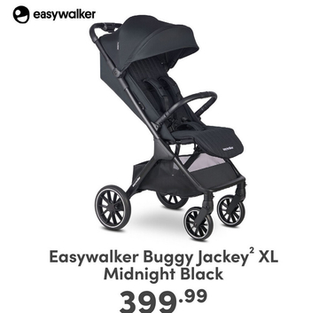 Aanbieding: Easywalker Buggy Jackey² XL Midnight Black