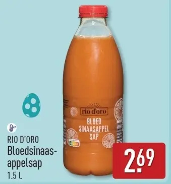 Aanbieding: Bloedsinaas-appelsap
