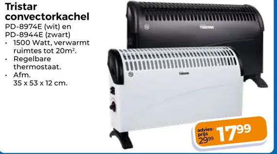 Aanbieding: Tristar convectorkachel