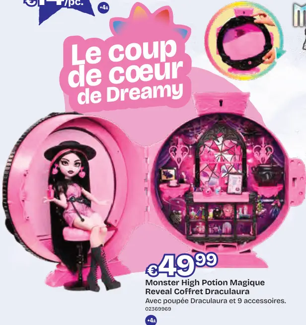Offre: Potion Magique Reveal Coffret Draculaura