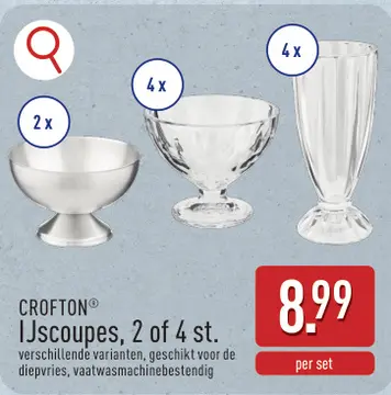 Aanbieding: CROFTON® IJscoupes