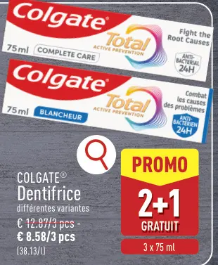 Offre: Dentifrice