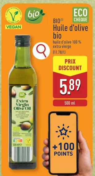 Offre: Huile d'olive bio
