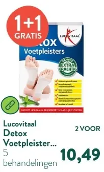 Aanbieding: Lucovitaal Detox Voetpleister...