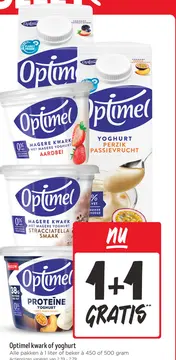Aanbieding: Optimel kwark of yoghurt
