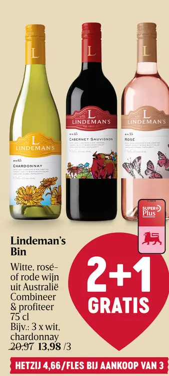 Promotie: Lindeman's Bin