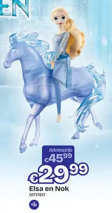 Aanbieding: Frozen Elsa en Nokk