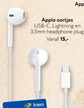 Aanbieding: Apple oortjes