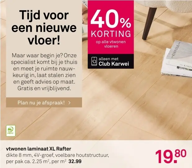 Aanbieding: Alle vtwonen vloeren