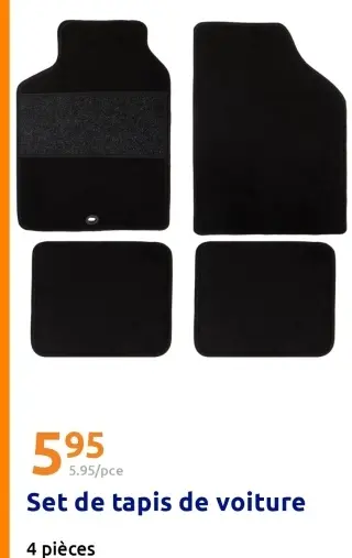 Offre: Set de tapis de voiture
