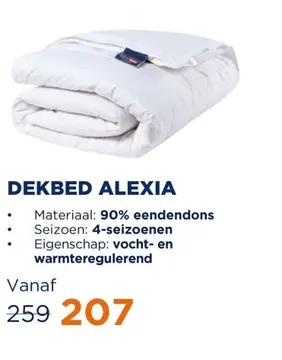 Aanbieding: Dekbed alexia