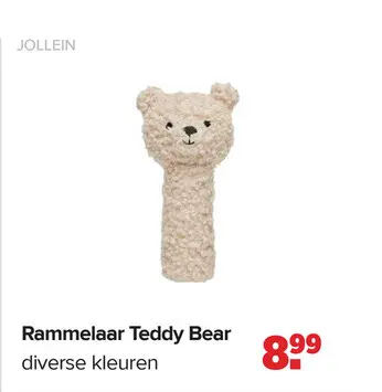Aanbieding: Rammelaar Teddy Bear