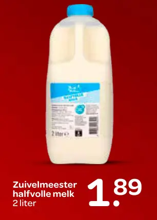 Aanbieding: halfvolle melk