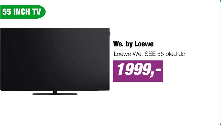 Aanbieding: Loewe We. SEE 55 oled dc
