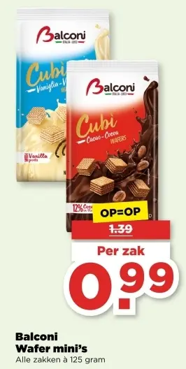 Aanbieding: Wafer mini's