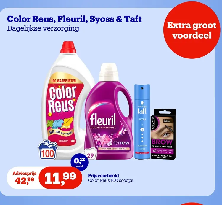 Aanbieding: Color Reus, Fleuril, Syoss & Taft