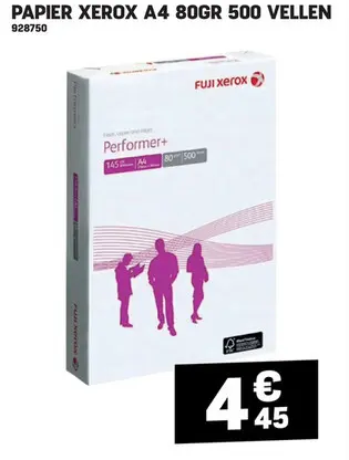 Aanbieding: Papier xerox a4 80gr 500 vellen