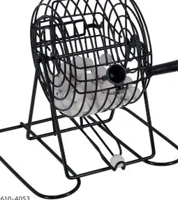 Aanbieding: Bingomolen Metaal 75 Ballen