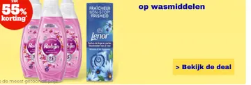Aanbieding: Wasmiddelen