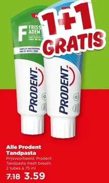Aanbieding: Alle Prodent Tandpasta