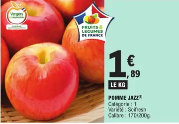 Offre: POMME JAZZ