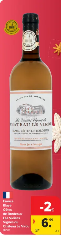 Offre: Les Vieilles Vignes du Château Le Virou