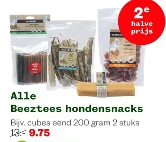 Aanbieding: Beeztees hondensnacks