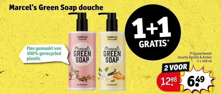 Aanbieding: Marcel's Green Soap douche
