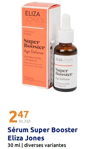 Offre: Sérum Super Booster Eliza Jones