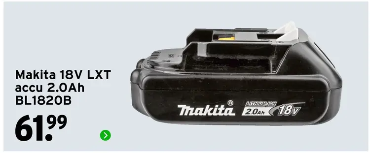 Aanbieding: 18V LXT accu