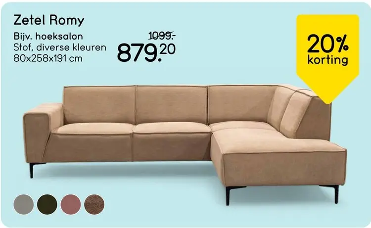 Promotie: Zetel Romy