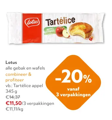 Promotie: Tartélice appel